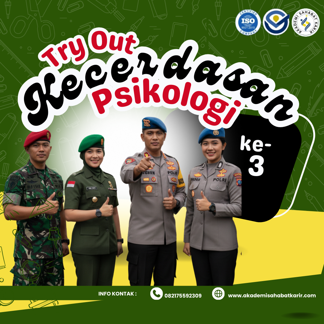 Try Out Kecerdasan Psikologi 3